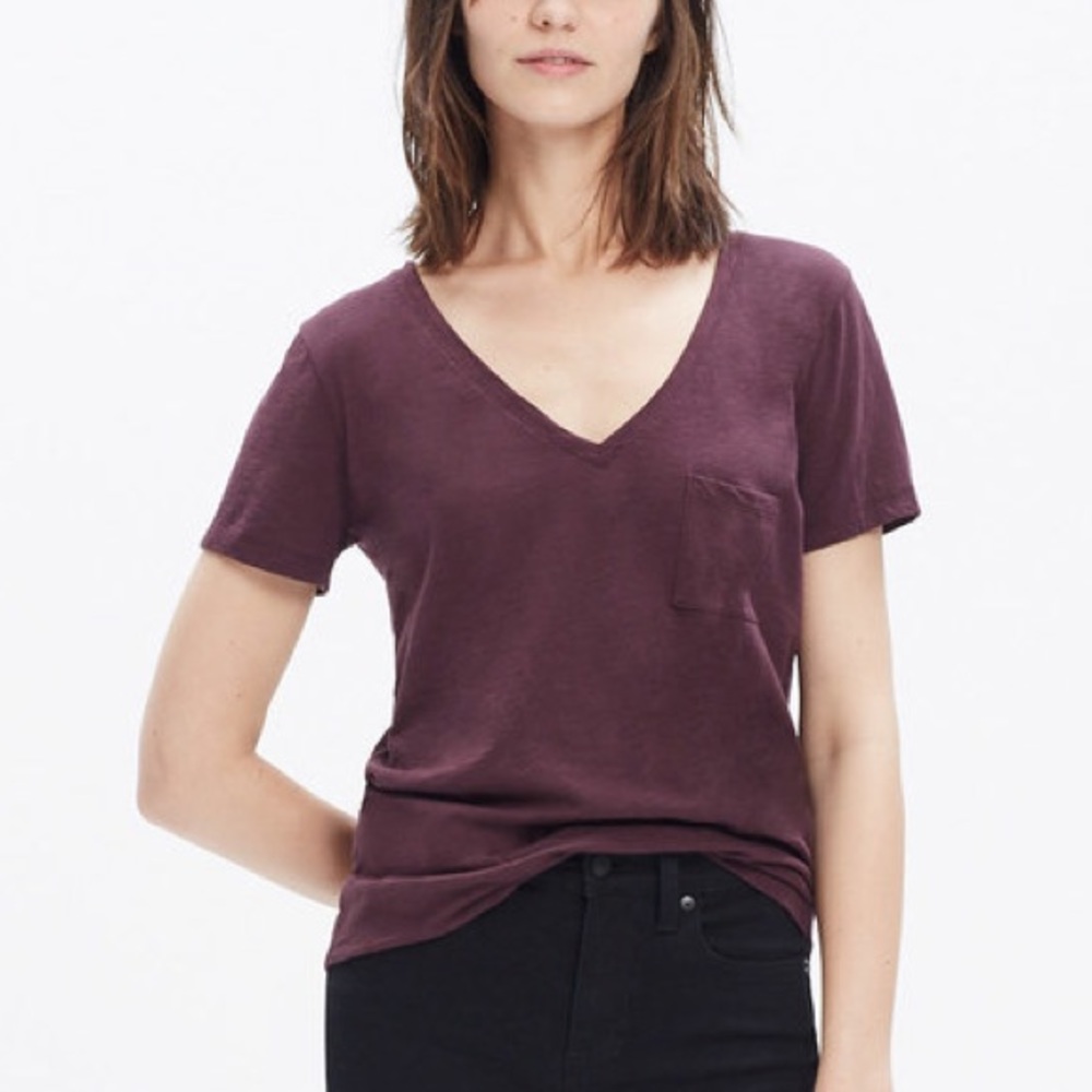 Madewell Whisper Cotton Pocket Tee